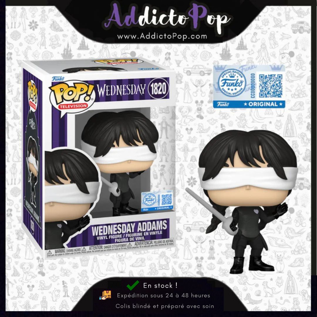 Funko Pop! Wednesday [1820] - Wednesday Addams (Fencing) (Funko Shop E