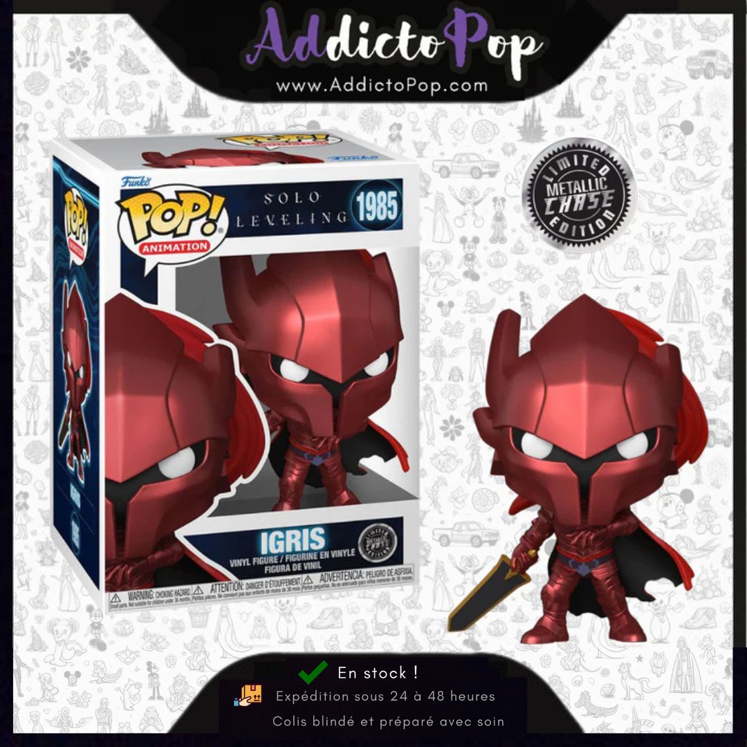 Funko Pop! Solo Leveling [1985] - Igris (Metallic Chase)