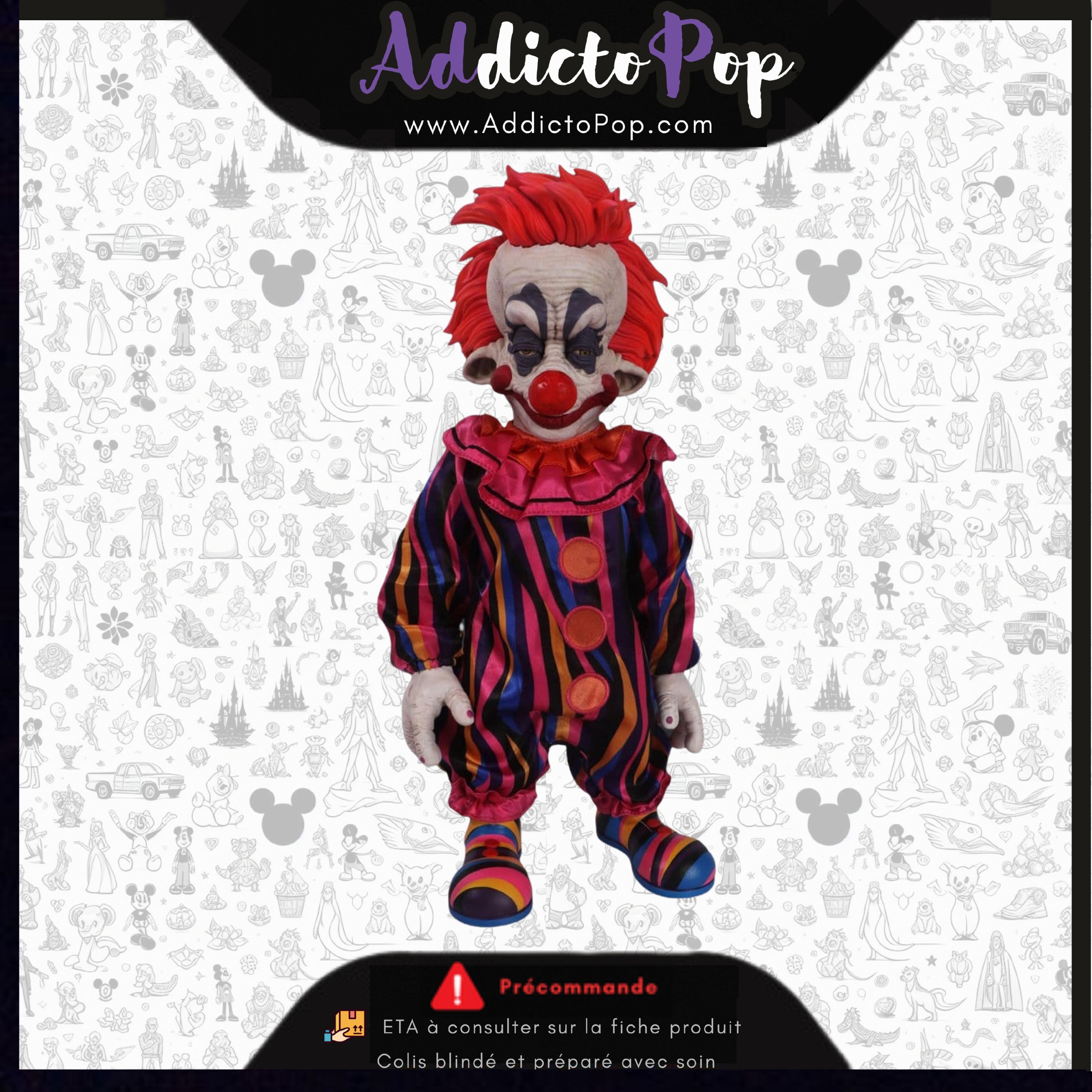 Terrifier MDS Mega Scale Art the Clown with Sound Doll 38 cm