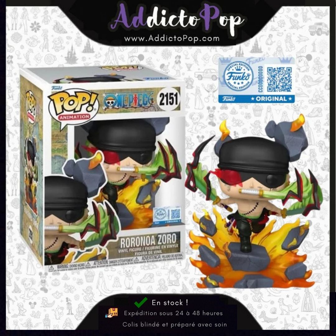 Funko Pop! Premium One Piece [2151] - Roronoa Zoro (Egghead) (Special