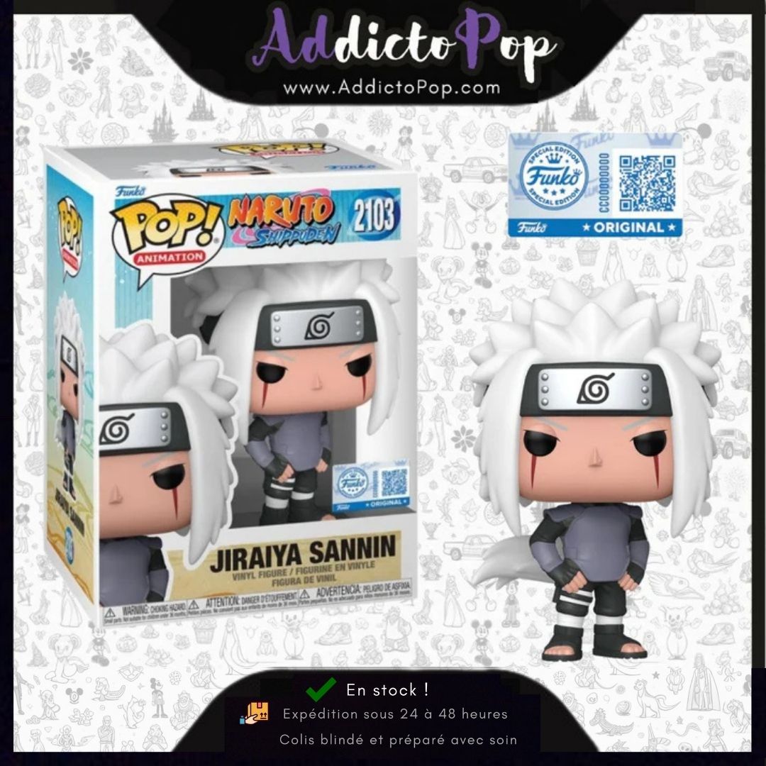 Funko Pop! Naruto Shippuden [2103] - Jiraiya Sannin (Special Edition)