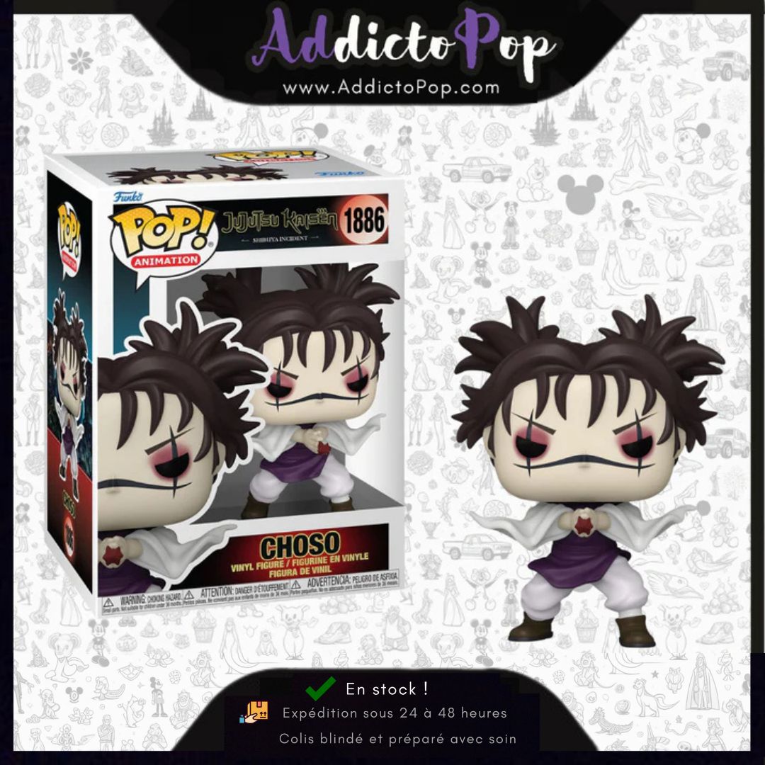 Funko Pop! Animation: Jujutsu Kaisen (JJK) - Geto | Goodies Officiels Anime - Figurine Vinyle à Collectionner - Idée Cadeau Anniversaire pour Fans et Collectionneurs Funko Pop! Animation: Jujutsu Kaisen (JJK) - Geto | Goodies Officiels Anime - Figurine Vinyle à Collectionner - Idée Cadeau Anniversaire pour Fans et Collectionneurs