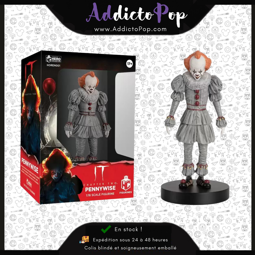 Figurine Eaglemoss haute qualité 20cm Pennywise 1990