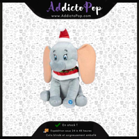 Peluche Disney - Dumbo Noël avec son 28cm