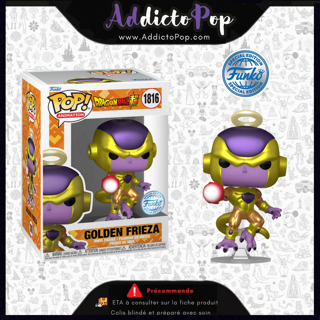 Golden frieza funko pop on sale
