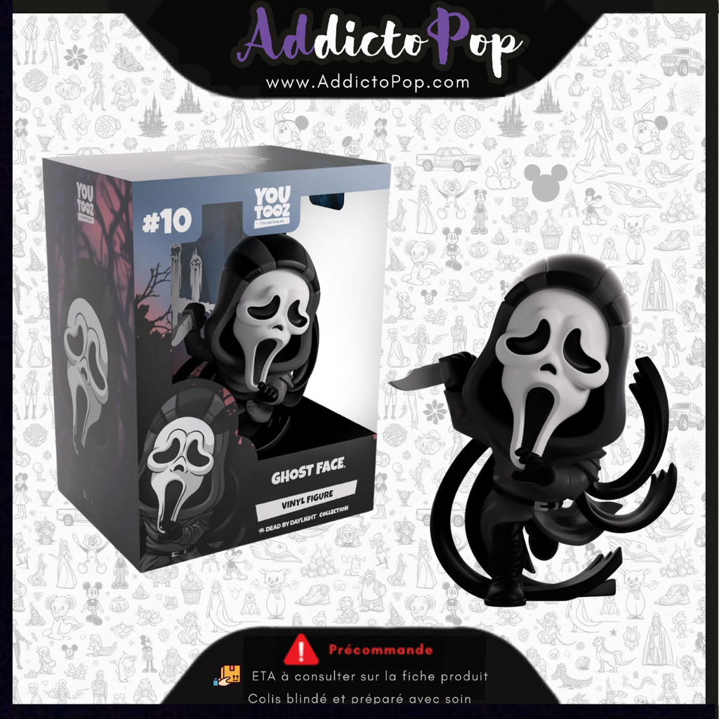 Figurine Youtooz SCREAM x Dead by Daylight #10 - Ghost Face