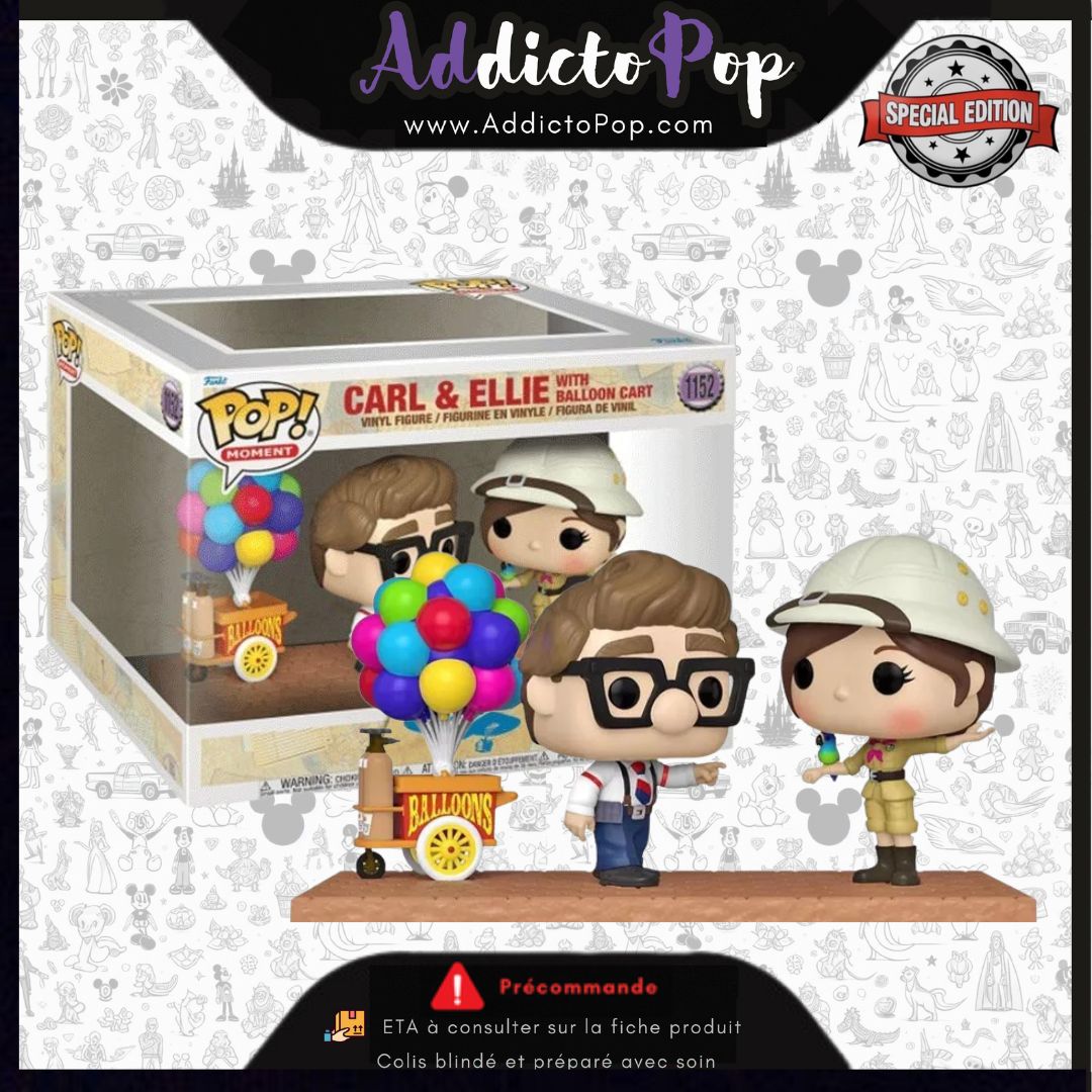 Balloon Funko Pop Carl Ellie Pixar Funko Pop Ellie And Carl Up POP