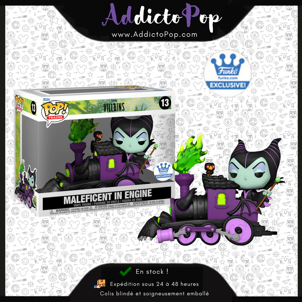 Disney Villains - Maleficent - figurine POP 13 POP! Trains