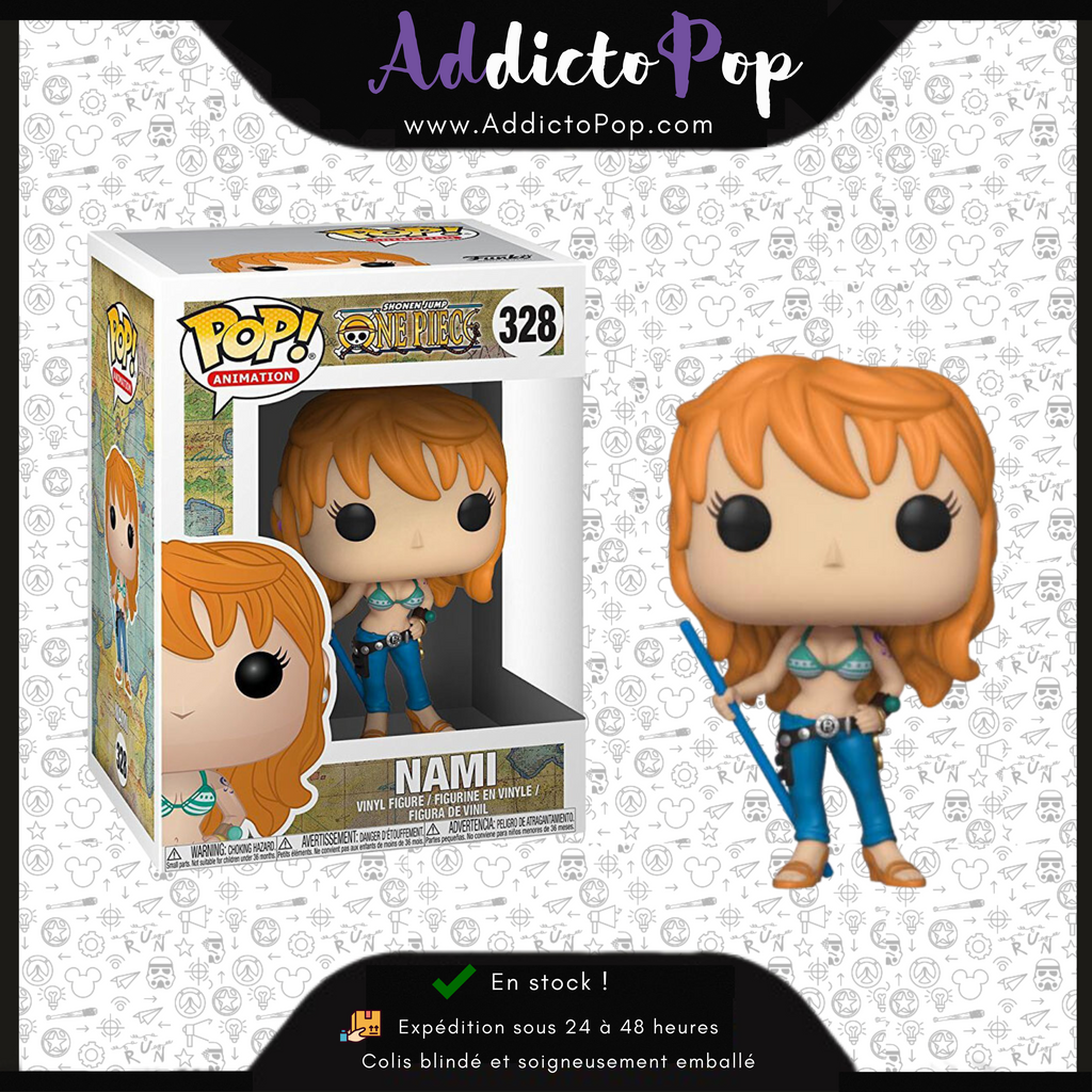 Funko Pop! One Piece [328] Nami AddictoPop