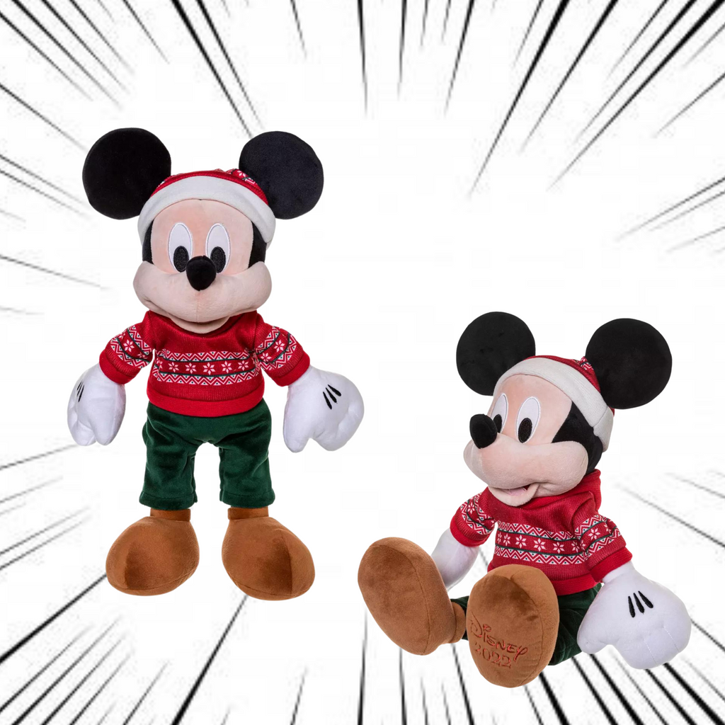Peluche Mickey Spéciale Noël (Disney Exclusive) – AddictoPop