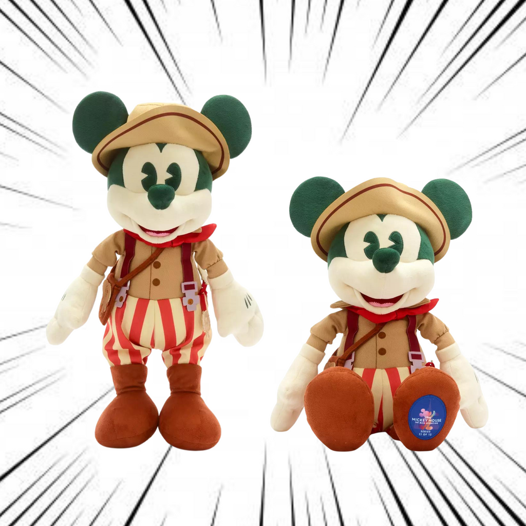 Mickey safari hotsell peluche