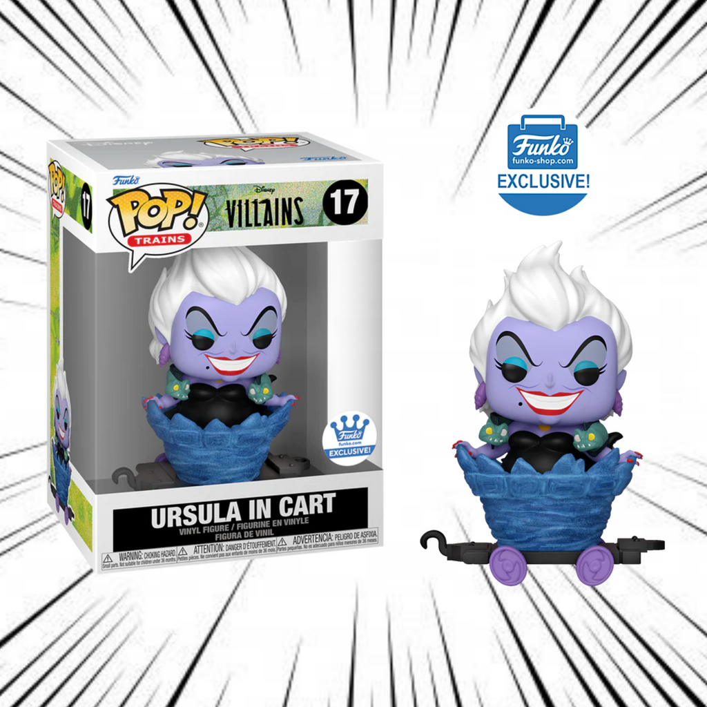Funko Pop Disney Villains 17 Ursula in Cart Funko Shop