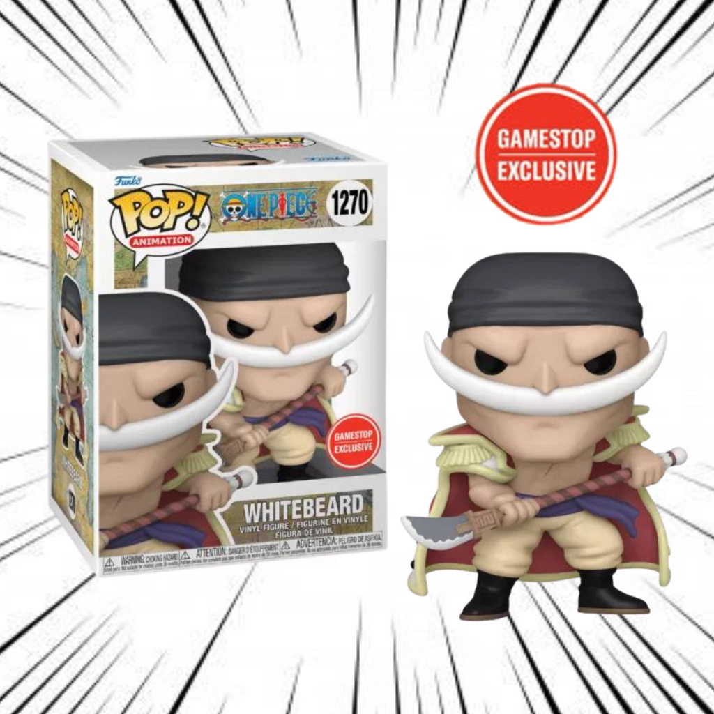 Funko Pop One Piece 1270 Whitebeard Barbe Blanche Gamestop