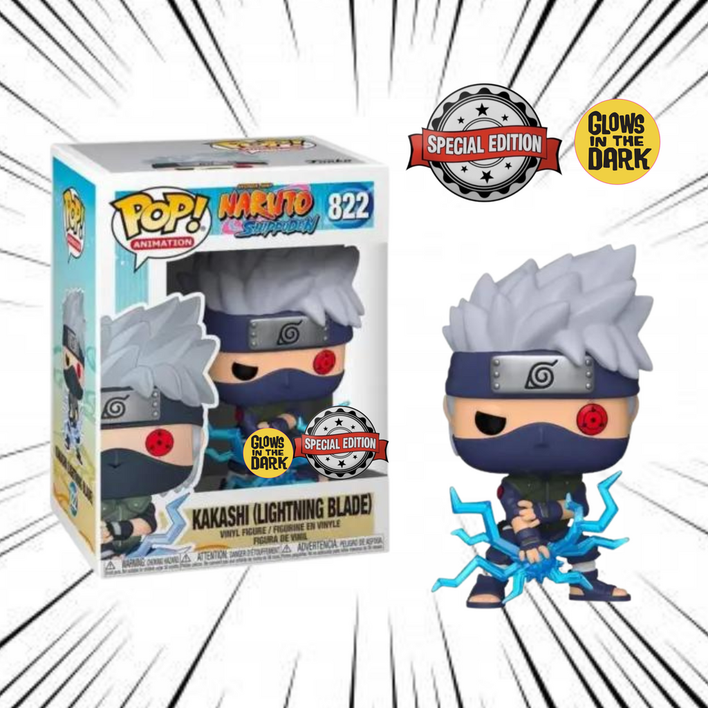 Kakashi with lightning blade top funko pop
