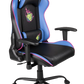 [Konix] Chaise de Bureau Stranger Things Gaming Premium - Inclinaison siège 150° - Cuir PVC - Coussin lombaires et cervicaux - Motif Hellfire Club