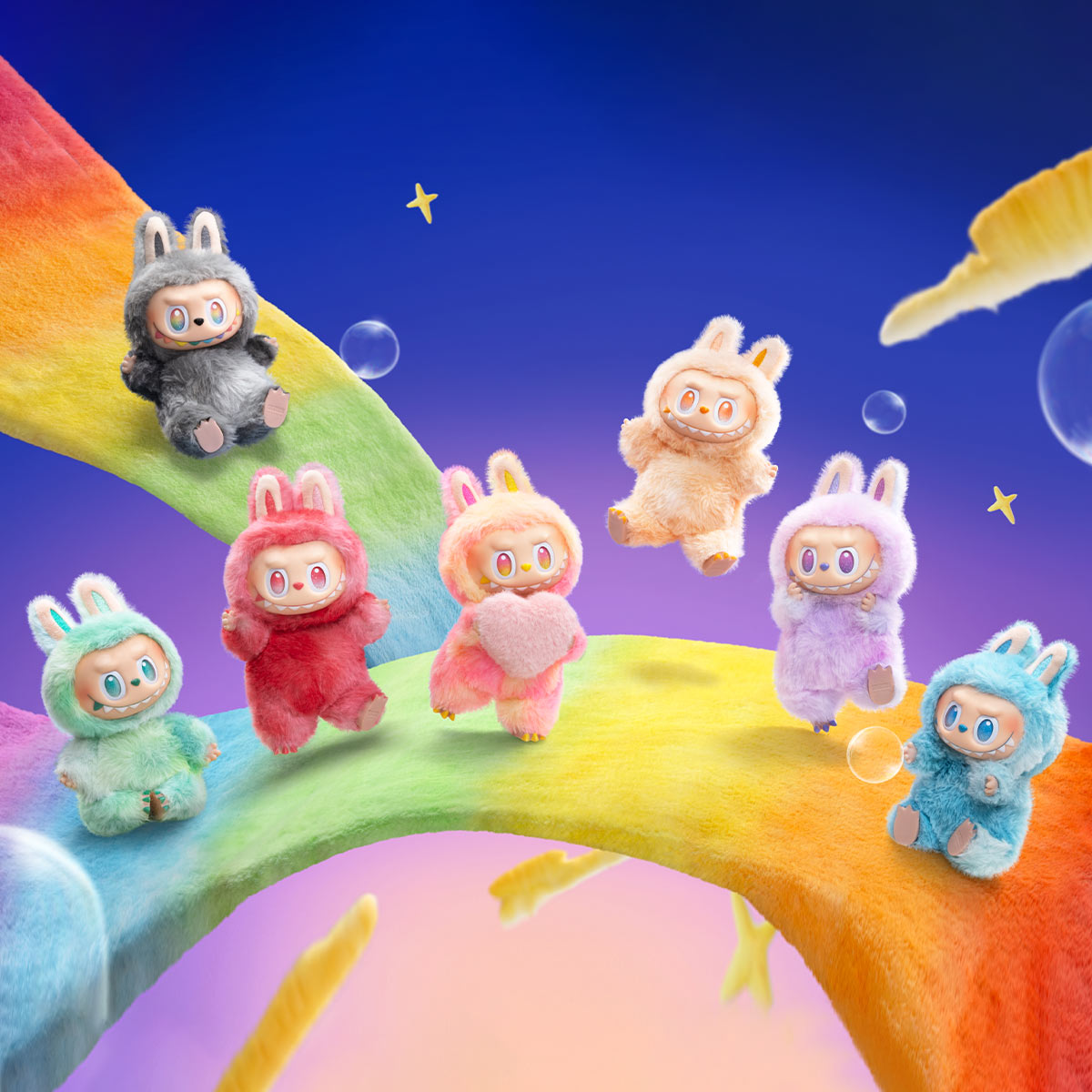 POP MART] The Monsters Big into Energy Series-Vinyl Plush Pendant Bli