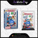 Funko Pop! Marvel [27] - Captain America Avengers (Comic Cover)