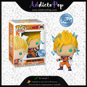 Funko Pop! Dragon Ball Z [865] - Super Saiyan Goku with energy (Special Edition) 