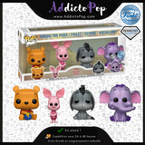 Funko Pop! Disney Winnie L'Ourson [4-Pack] - Winnie The Pooh/Piglet/Eeyore/Heffalump (Diamond) (Special Edition)