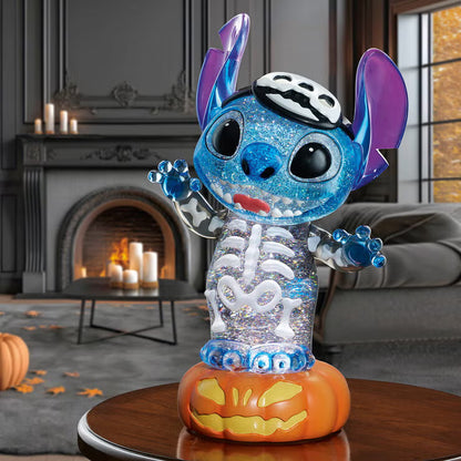 Disney Lilo & Stitch – Lanterne Halloween Lumineuse à Paillettes 42 cm