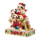 Disney Traditions – Mickey & Friends Noël Musical 30 cm | Jim Shore (Exclusive Costco)