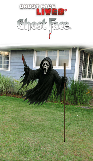 Flying Ghost Face® (1.5m) – Décoration Suspendue Scream 150 cm (Halloween) - Officiel Fun World® 🕓[ETA:07/2026]