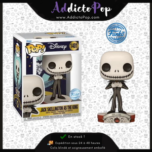 Funko Pop! L´étrange Noël de Mr. Jack [1401] - Jack Skellington as The King (Tarot) (Special Edition)