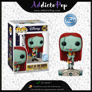 Funko Pop! L´étrange Noël de Mr. Jack [1402] - Sally as The Queen (Tarot) (Special Edition)