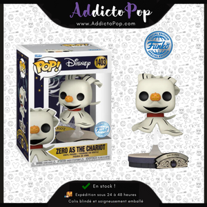 Funko Pop! L´étrange Noël de Mr. Jack [1403] - Zero as The Chariot (Tarot) (Special Edition)
