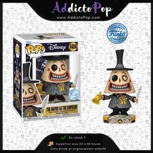 Funko Pop! L´étrange Noël de Mr. Jack [1404] - The Mayor as The Emperor (Tarot) (Special Edition)