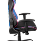 [Konix] Chaise de Bureau Stranger Things Gaming Premium - Inclinaison siège 150° - Cuir PVC - Coussin lombaires et cervicaux - Motif Hellfire Club