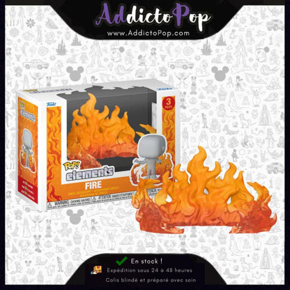 Funko Pop! Elements [3Pcs] -  Fire