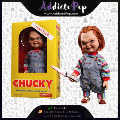 CHUCKY - Sneering Chucky - Poupée Sonore 38cm