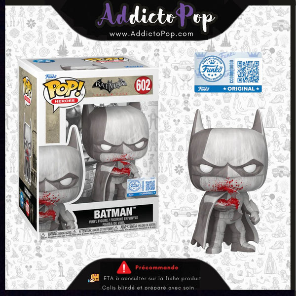 Funko Pop! DC Batman : Arkham City [602] - Batman (Bloody) (Special Edition)