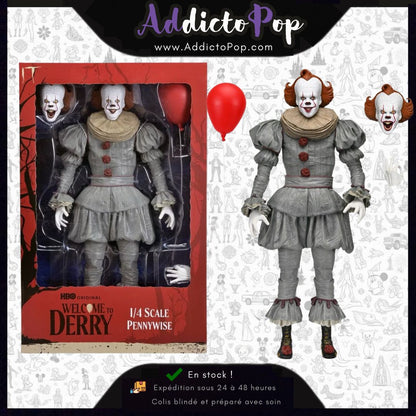 Figurine NECA Ça: Welcome To Derry figurine 1/4 Pennywise 45 cm