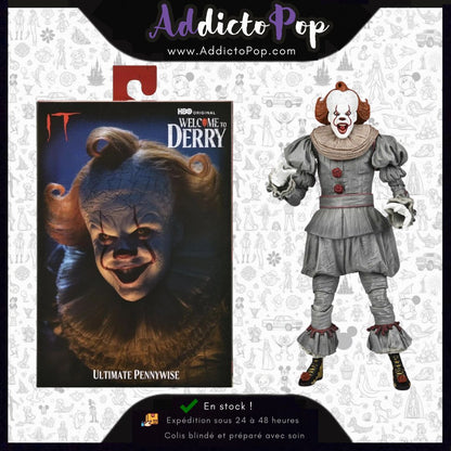 Figurine NECA Ça: Welcome To Derry Pennywise 18 cm (Ultimate)