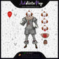 Figurine NECA Ça: Welcome To Derry Pennywise 18 cm (Ultimate)