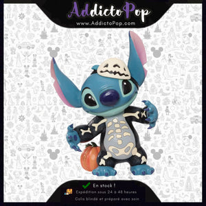 Disney Traditions – Stitch Squelette Halloween Phosphorescent 43 cm | Jim Shore (Exclusive Costco)