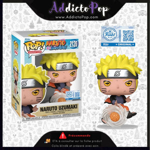 Funko Pop! Naruto Shippuden [2120] -  Naruto Uzumaki (Lava Release Rasenshuriken) (Special Edition) 🕓[ETA:12/2025]