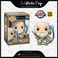 Funko Pop! The Lord of the Rings (Le seigneur des anneaux) Earth Day [1203] - Gandalf the White GITD (Special Edition)