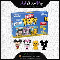 Funko Bitty Pop Disney [4 Pack] - Mickey Mouse