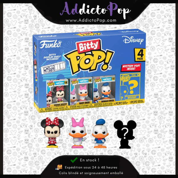 Funko Bitty Pop Disney [4 Pack] - Minnie Mouse