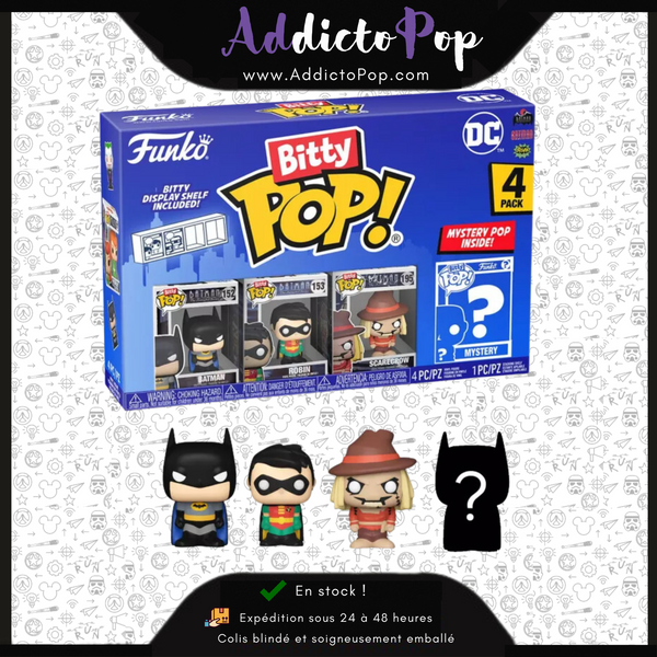 Funko Bitty Pop DC [4 Pack] - Batman