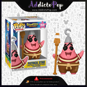 Funko Pop! The Spongebob Movie [1939] - Patrick Star (Pirate)  🕓[ETA:12/2025]