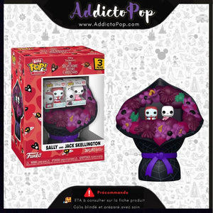 Funko Pop! Bouquet L´étrange Noël de Mr. Jack [3-Pack] - Sally and Jack Skellington 🕓[ETA:12/2025]