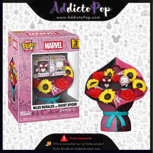 Funko Pop! Bouquet Marvel Spider-Man [3-Pack] - Miles Morales and Ghost Spider 🕓[ETA:12/2025]