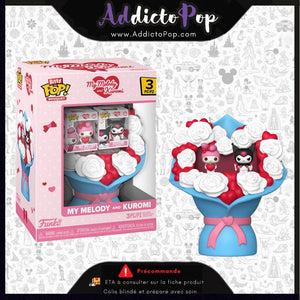 Funko Pop! Bouquet Sanrio [3-Pack] - My Melody & Kuromi 🕓[ETA:12/2025]