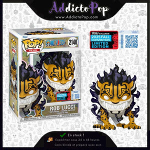 Funko Pop! One Piece [2140] - Rob Lucci (Awakened) (2025 Fall Convention Exclusive)