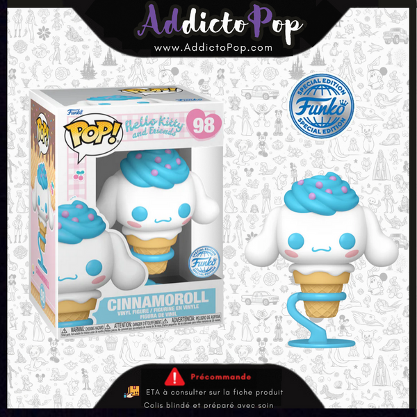 Funko Pop! Hello Kitty & Friends [98] - Cinnamoroll As Ice Cream (Special Edition)