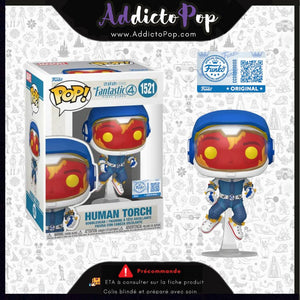 Funko Pop! MARVEL Fantastic Four (First Steps) [1521] - Human Torch (Special Edition)